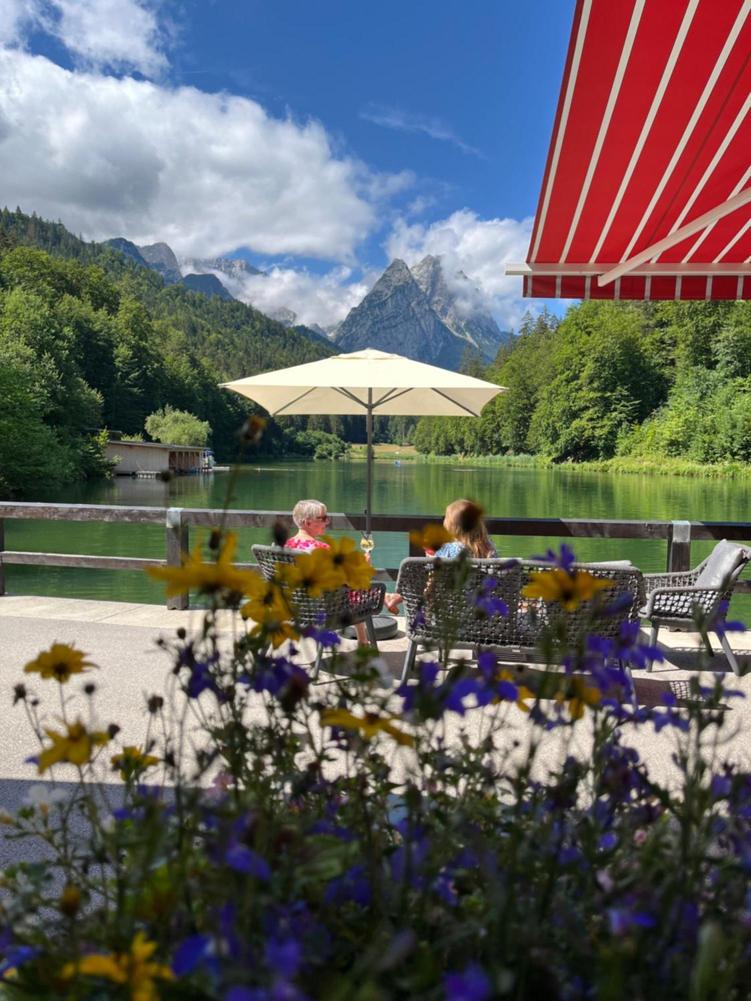 Seehaus Riessersee Garmisch-Partenkirchen Ngoại thất bức ảnh