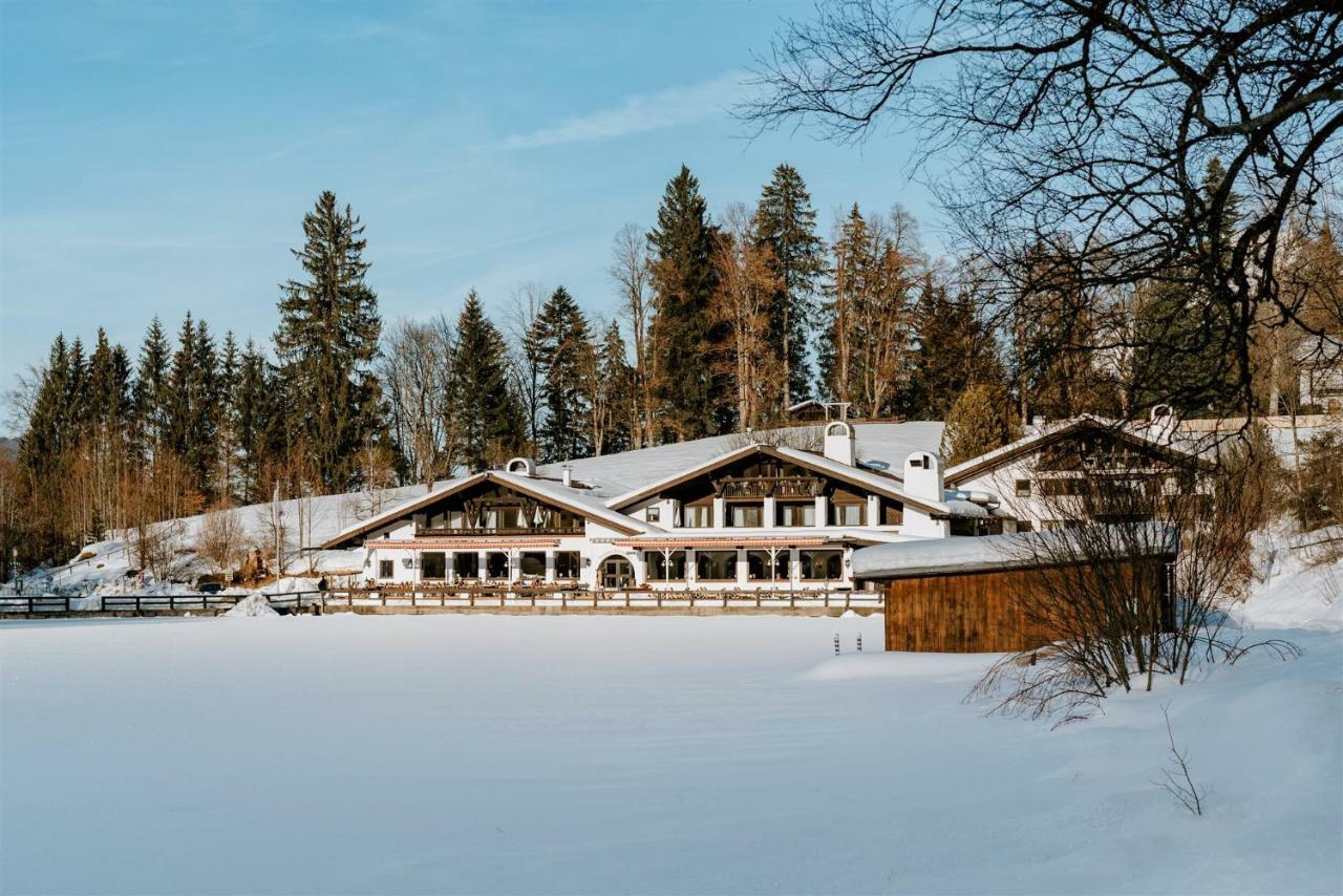 Seehaus Riessersee Garmisch-Partenkirchen Ngoại thất bức ảnh